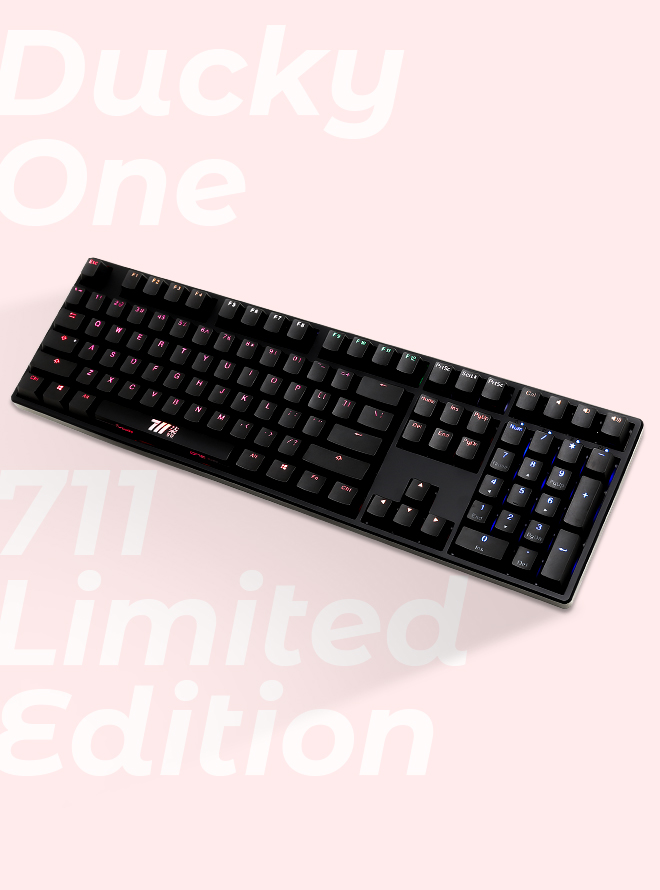 DUCKY ONE 711 LIMITED EDITION 한글