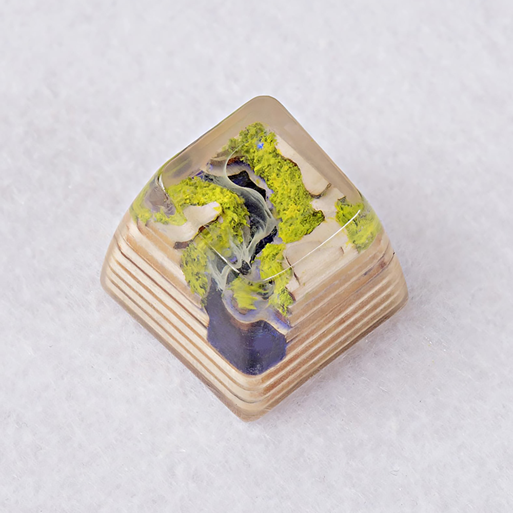 [한정수량 예약판매] Artifact series - Forbidden Realm artisan keycap Purple Valley Cherry profile