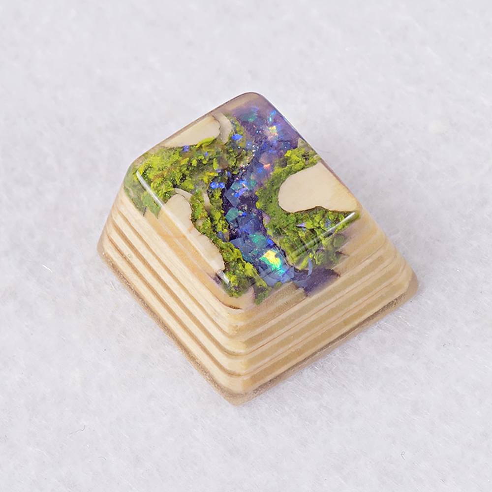 [한정수량 예약판매] Artifact series - Forbidden Realm artisan keycap Purple Valley SA row 3