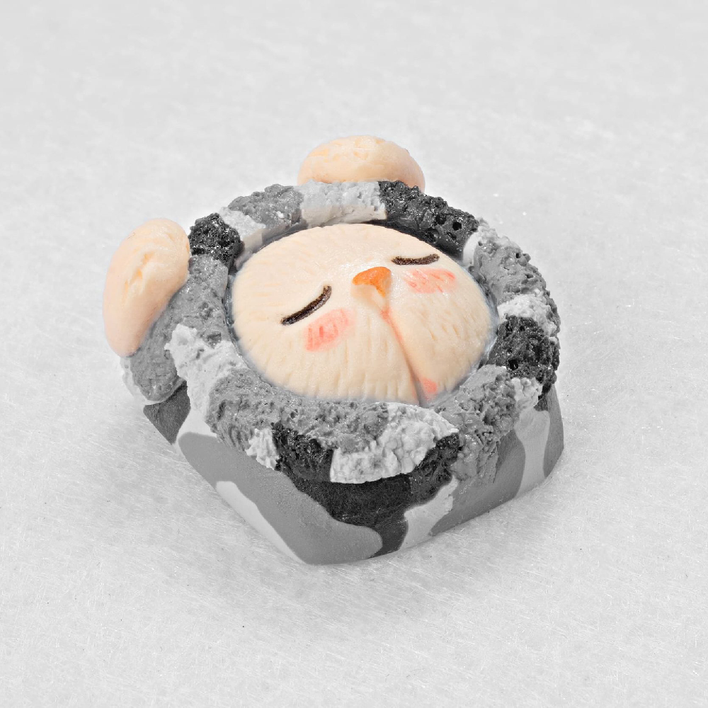 [한정수량 예약판매] Jelly Bunny artisan keycaps Winter Soldier Bun