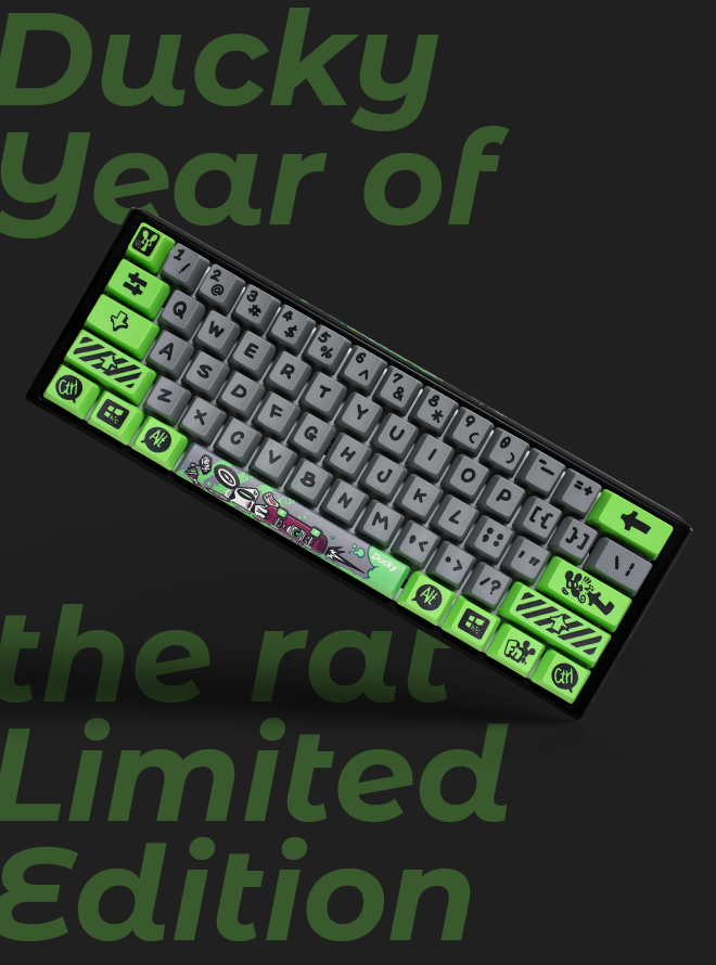 2020 Ducky Year Of The Rat Limited Edition