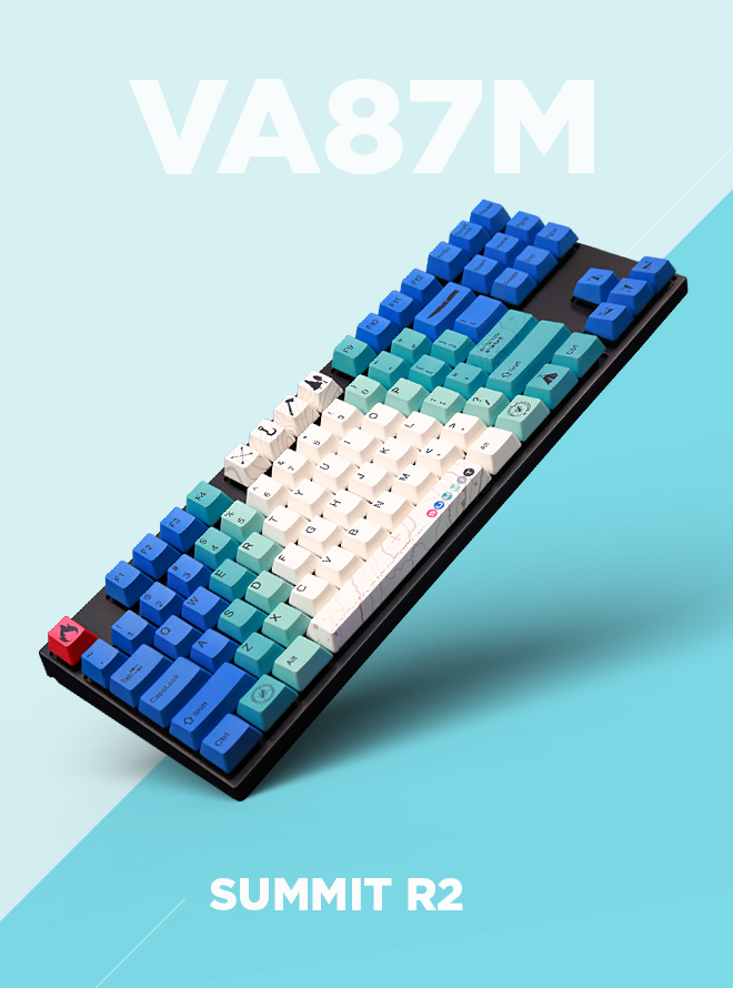 VARMILO VA87M SUMMIT R2 PBT 염료승화 영문