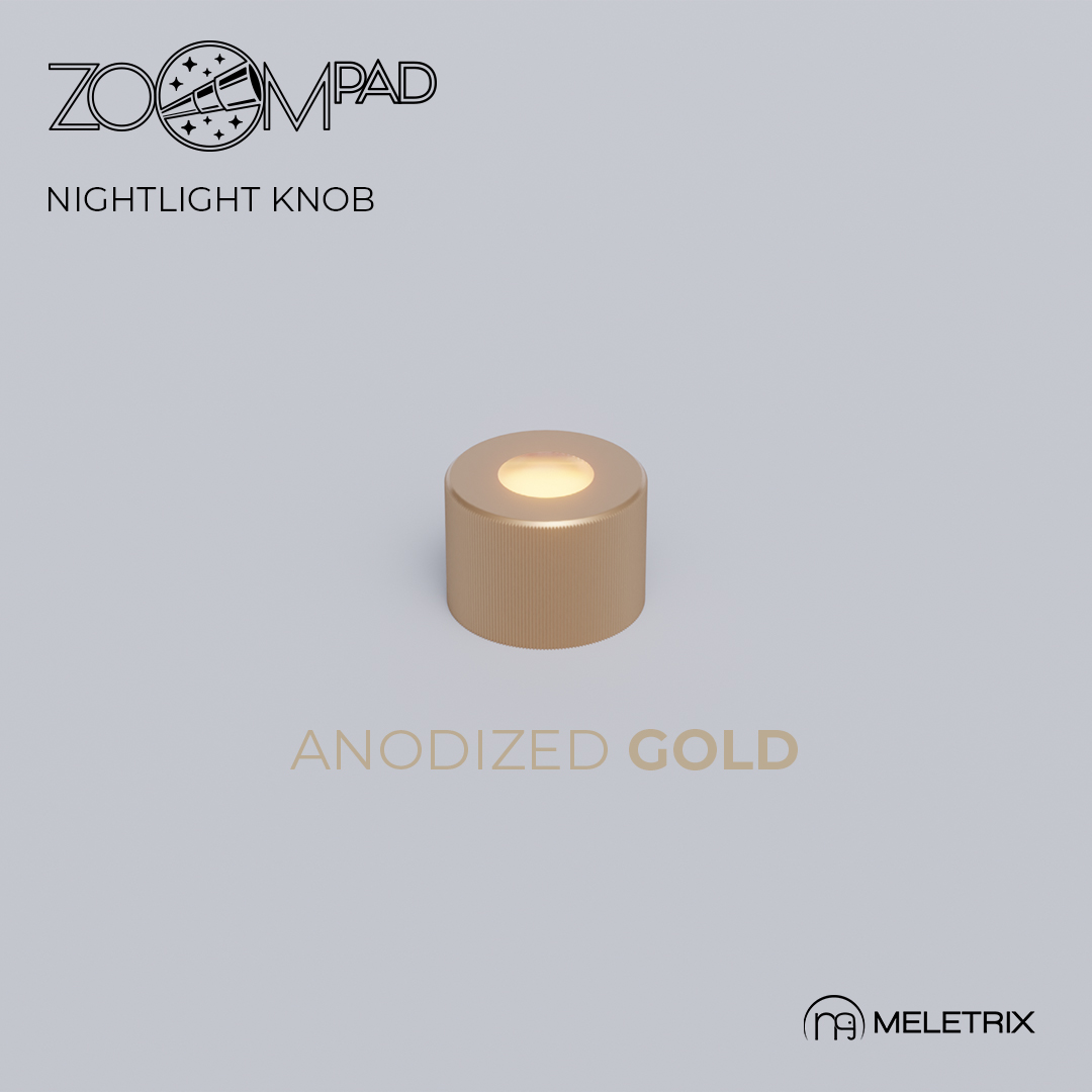 [예약구매] Meletrix ZoomPad Addons - Night-Light 노브